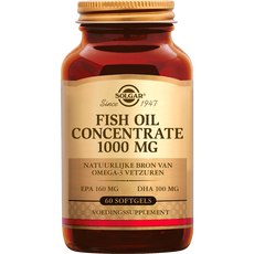 Solgar Fish Oil Concentrate 1000 mg 60 softgels