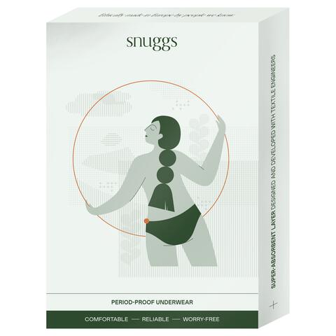 Snuggs Brazilian Light Menstruatie Ondergoed Maat M