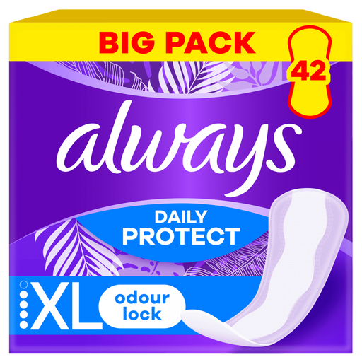 Always Inlegkruisjes Daily Protect Extra Long Big Pack 42 stuks