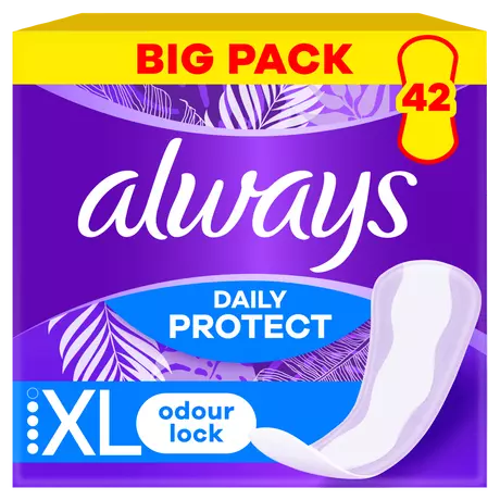 Always Inlegkruisjes Daily Protect Extra Long Big Pack 42 stuks