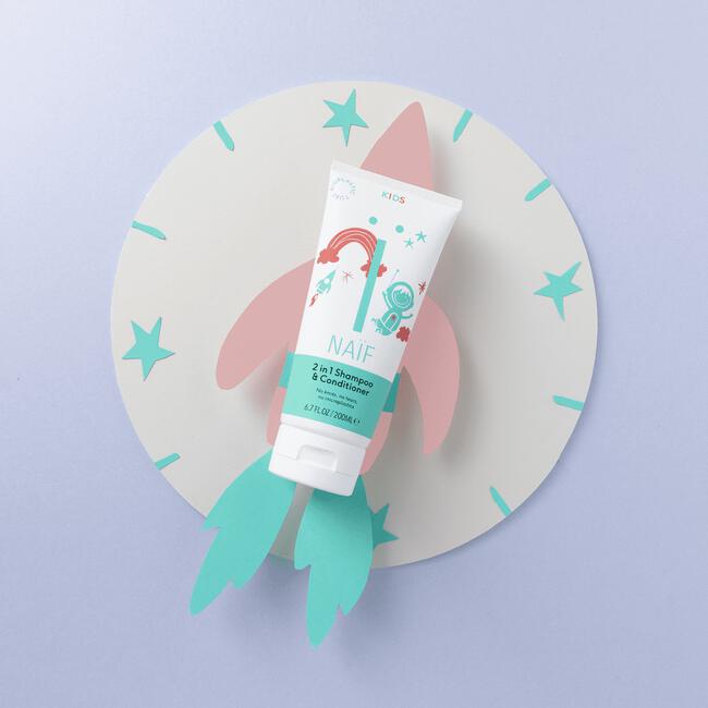 Naïf Kids 2-in-1 Shampoo 200 ML