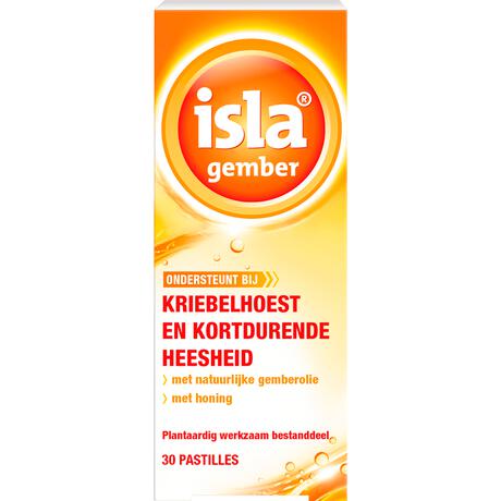 Isla gember 30 pastilles