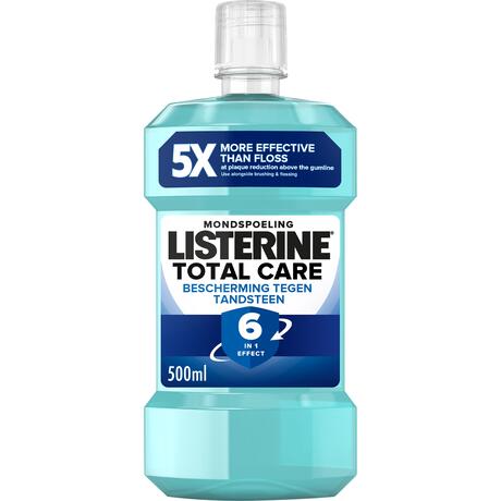 Listerine Total Care Bescherming Tegen Tandsteen Mondwater 500 ML