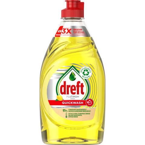Dreft Afwasmiddel Platinum Quick Wash Lemon 350ml