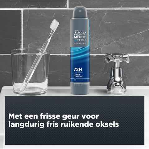 Dove Men+Care Advanced Clean Comfort Anti-Transpirant Deospray 200 ML
