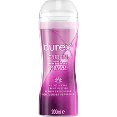 Durex Massage Olie en Glijmiddel 2-in-1 Aloë Vera Waterbasis 200 ML
