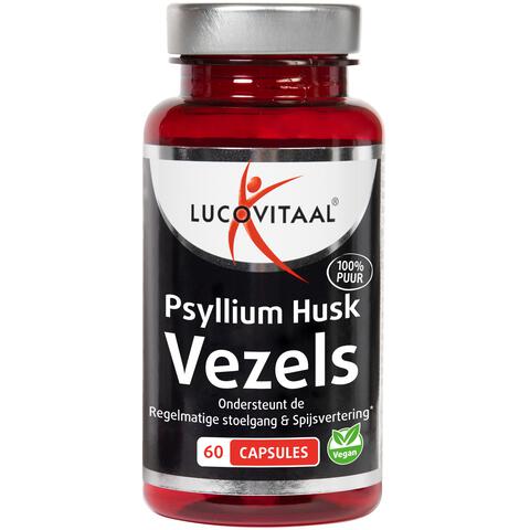 Lucovitaal Psyllium Husk Vezels Capsules 60 stuks