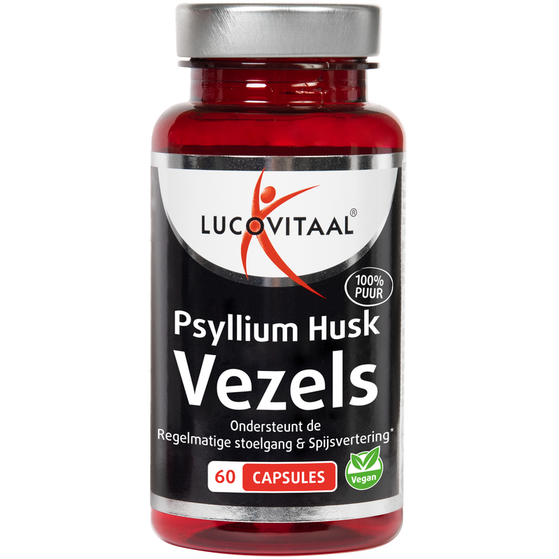 Lucovitaal Psyllium Husk Vezels Capsules 60 stuks