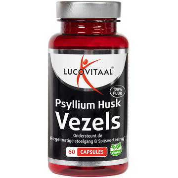 Lucovitaal Psyllium Husk Vezels Capsules 60 — 60 stuks