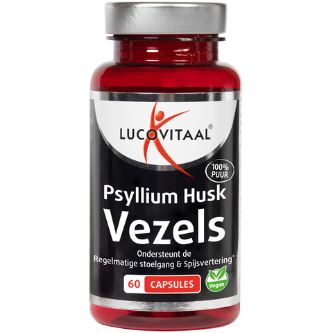 Lucovitaal Psyllium Husk Vezels Capsules 60 - 60 stuks