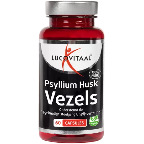 Lucovitaal Psyllium Husk Vezels Capsules 60 stuks