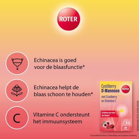 Roter D-Mannose Cranberry 60 St