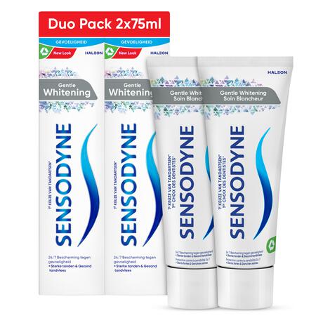 Sensodyne Gentle Whitening tandpasta Duo Pack 2x75 ML