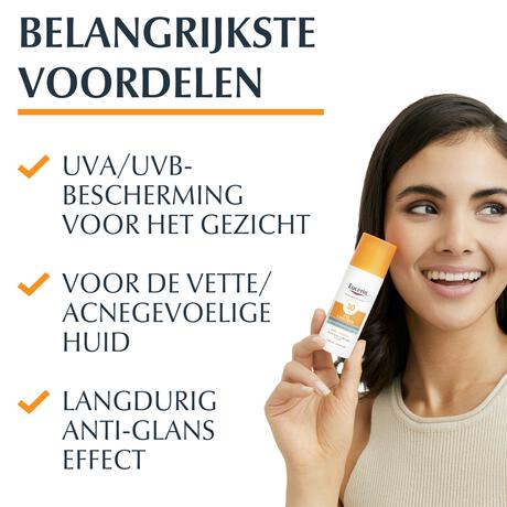 Eucerin Sun Oil Control Gel-Crème SPF50+ 50 ML