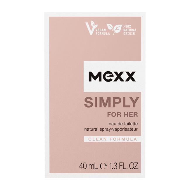Mexx Simply for Her Eau de Toilette 40 ML