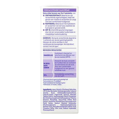 NIVEA Essentials Dagcrème +24H Sensitive SPF15 50 ML