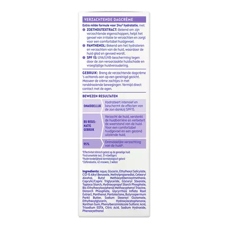 NIVEA Essentials Dagcrème +24H Sensitive SPF15 50 ML
