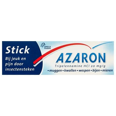 Azaron Stick bij Jeuk en Pijn door Insectenbeten 5,7 GR