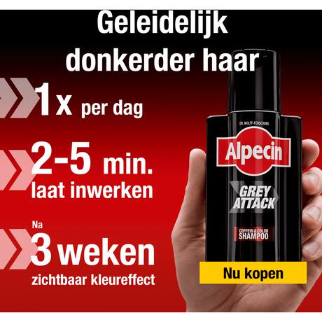 Alpecin Grey Attack Shampoo 200 ML