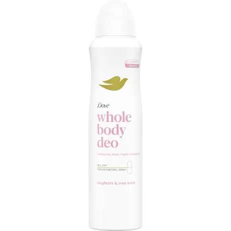 Dove Whole Body Raspberry & Rose Deodorant Spray 150 ML