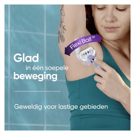Gillette Venus Deluxe Smooth Swirl Navulmesjes 3 Stuks