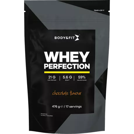 Body&Fit Whey Perfection Eiwitpoeder Chocolate 476 gram