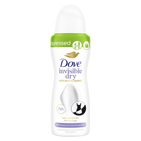 Dove Advanced Care Invisible Dry Anti-Transpirant Deodorant Spray 100 ML