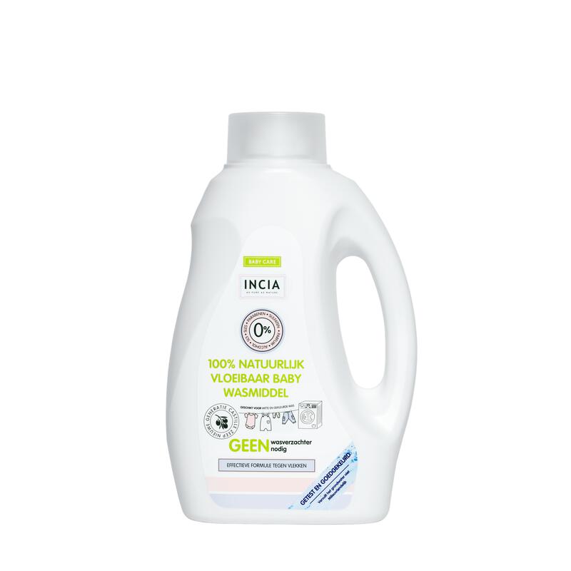 INCIA Natuurlijk Vloeibaar Wasmiddel 750 ML