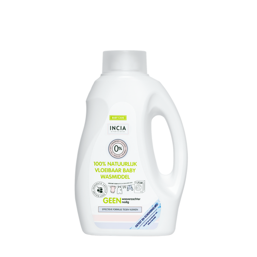 INCIA Natuurlijk Vloeibaar Wasmiddel 750 ML