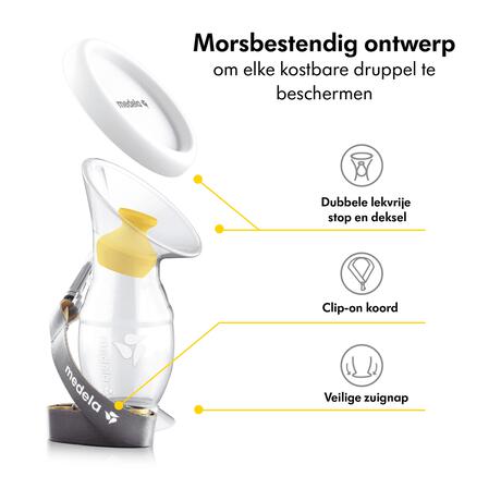 Medela Medela Siliconen Moedermelkcollector