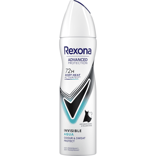 Rexona Woman Advanced Protection Invisible Aqua Deodorant Spray 150 ML