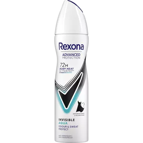 Rexona Woman Advanced Protection Invisible Aqua Deodorant Spray 150 ML