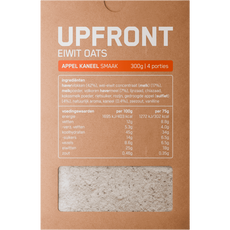 Upfront eiwit oats appel/kaneel