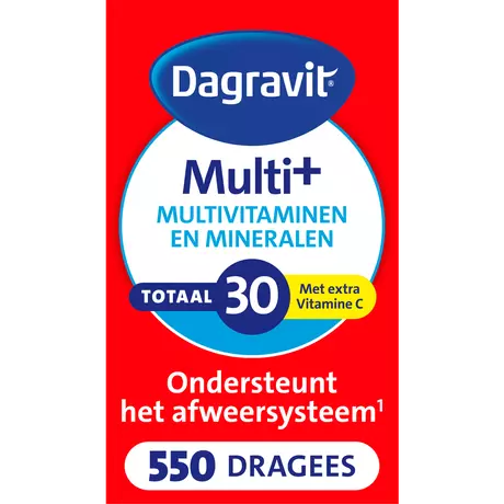 Dagravit Multivitaminen Totaal 30 Dragees 550 stuks