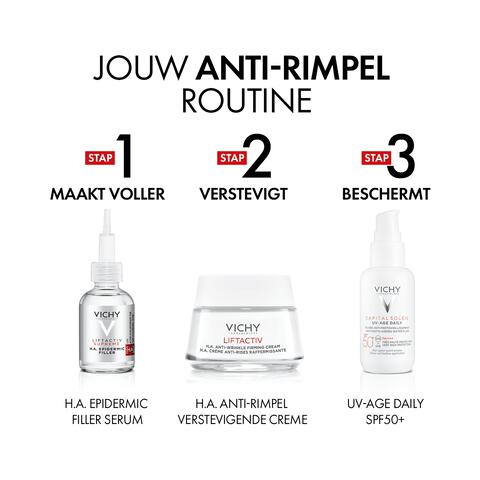 Vichy Liftactiv H.A. Verstevigende Crème Droge Huid 50 ML