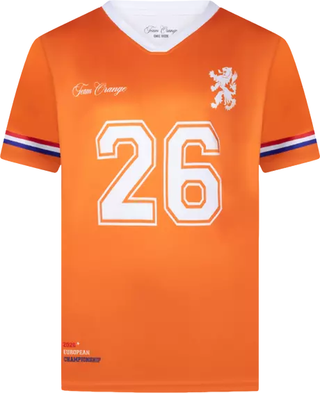 Oranje Shirt Kinderen Maat 140