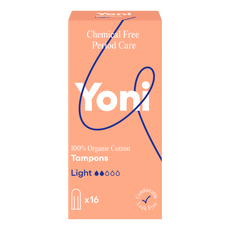 Yoni 100% Biologische Tampons Light