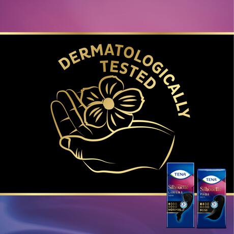 TENA Silhouette Noir Inlegkruisjes 26 stuks