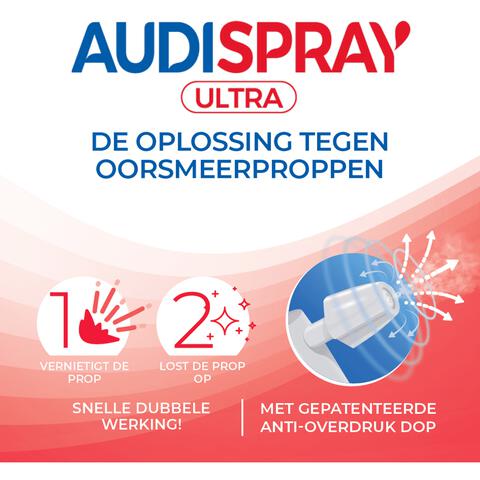 Audispray Ultra Oorsmeer Prop 20 ML
