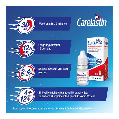 Carelastin Azelastine Oogdruppel