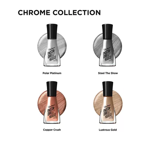 Sally Hansen Insta-Dri Chrome Nagellak Koper 127 Copper Crush