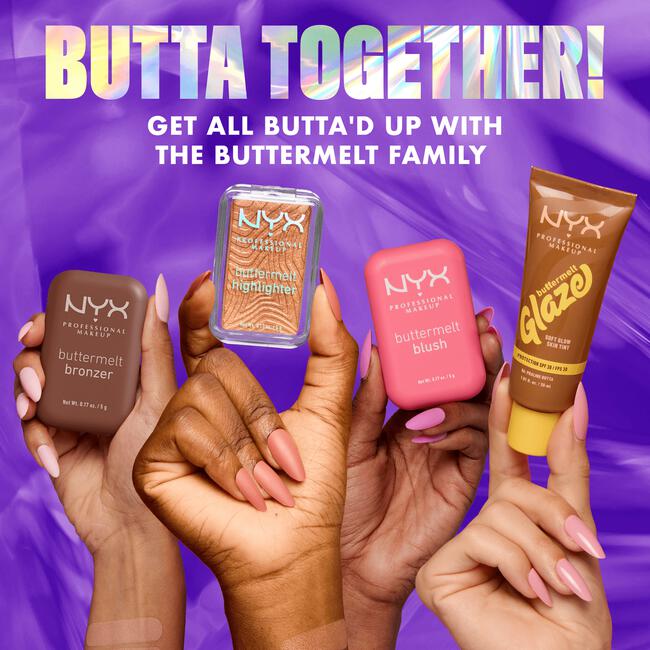 NYX Professional Makeup Buttermelt Highlighter 05 Bright and Butta