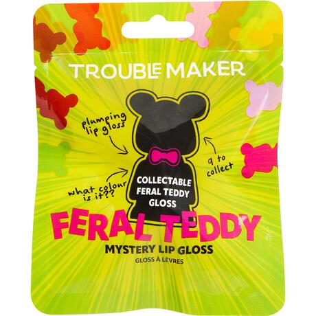 Trouble Maker Feral Teddy Mystery Plumping Lip Gloss