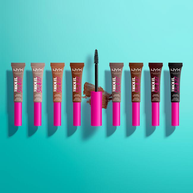 NYX Professional Makeup Thick It. Stick It! Wenkbrauwmascara 1 Taupe