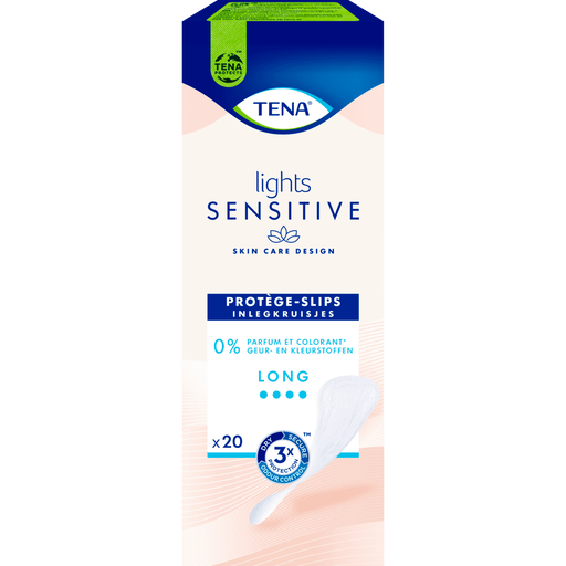 TENA Lights Sensitive Long Incontinentie Inlegkruisjes 20 stuks