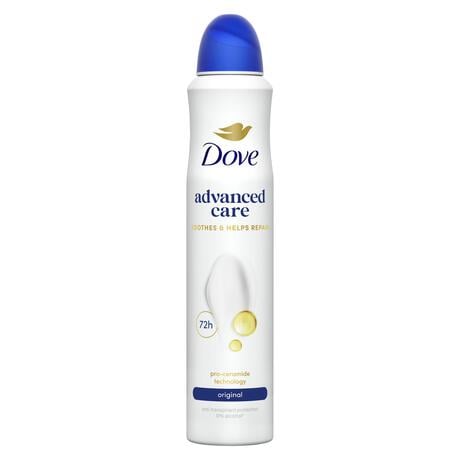 Dove Advanced Care Original Anti-Transpirant Deodorant Spray 200 ML