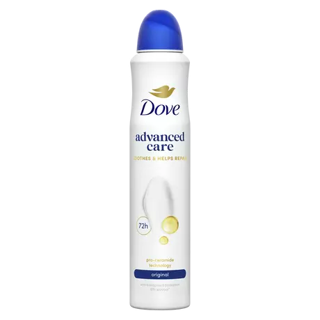 Dove Advanced Care Original Anti-Transpirant Deodorant Spray 200 ML