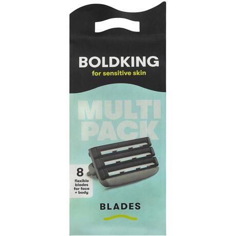 Boldking Navulmesjes Sensitive Multipack 8 stuks