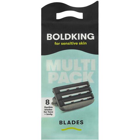 Boldking Navulmesjes Sensitive Multipack 8 stuks