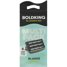 Boldking Navulmesjes Sensitive Multipack 8 stuks